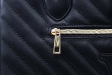 Load image into Gallery viewer, Vanderpump Monogramme Pet Carrier - Black - Vanderpump Pets