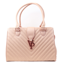 Load image into Gallery viewer, Vanderpump Monogramme Pet Carrier - Pink - Vanderpump Pets