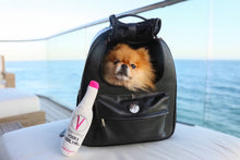 Load image into Gallery viewer, Vanderpump Classic Pet Backpack - Black - Vanderpump Pets