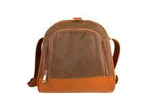 Load image into Gallery viewer, Vanderpump Graphite Duffel Pet Carrier - Brown (LARGE) - Vanderpump Pets
