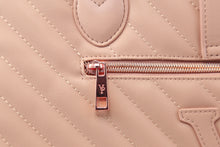 Load image into Gallery viewer, Vanderpump Monogramme Pet Carrier - Pink - Vanderpump Pets