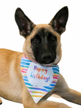 Load image into Gallery viewer, Happy Birthday Collar Bandana - Vanderpump Pets
